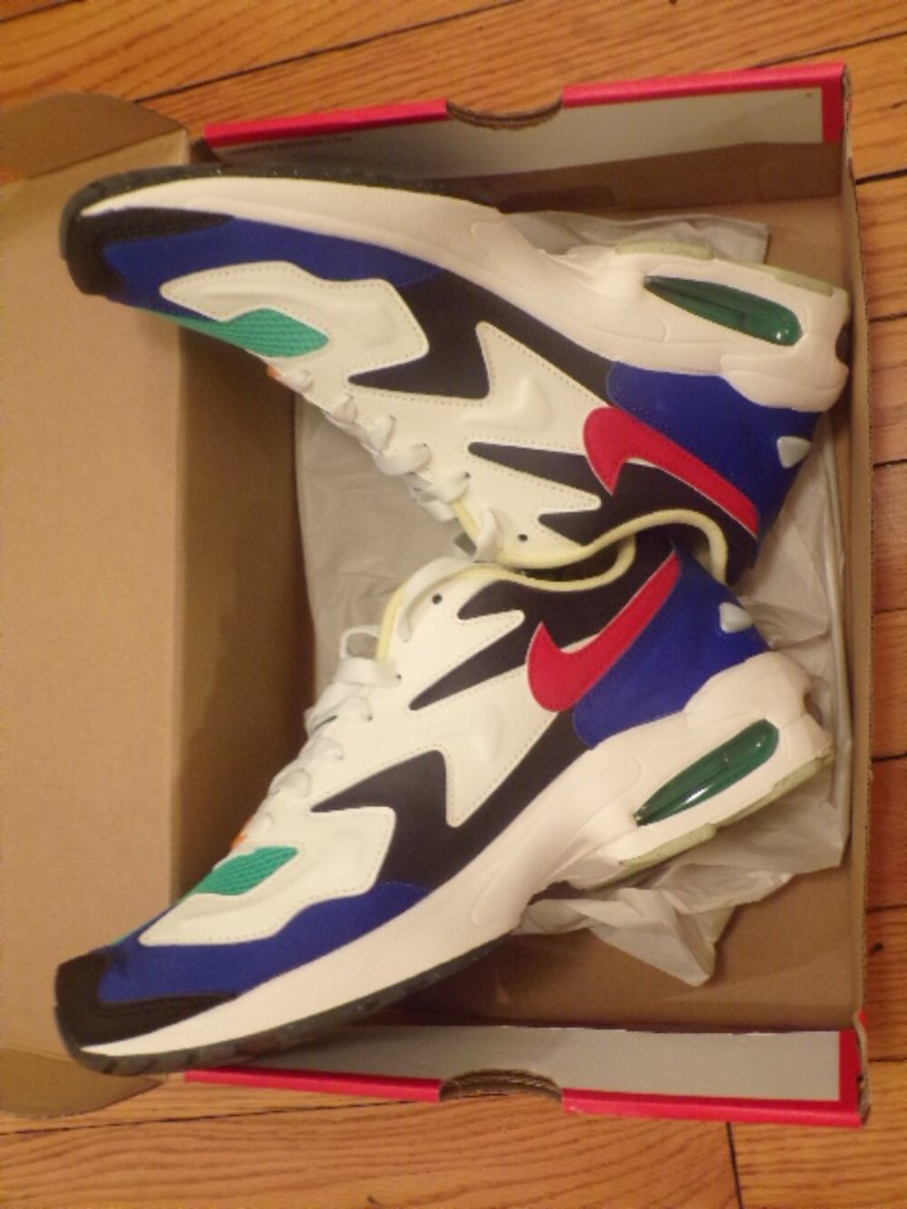 Nike Air Max 2 Light SP 'Sail Obsidian Blue' Men's NWT Size 8.5 (EUR42)